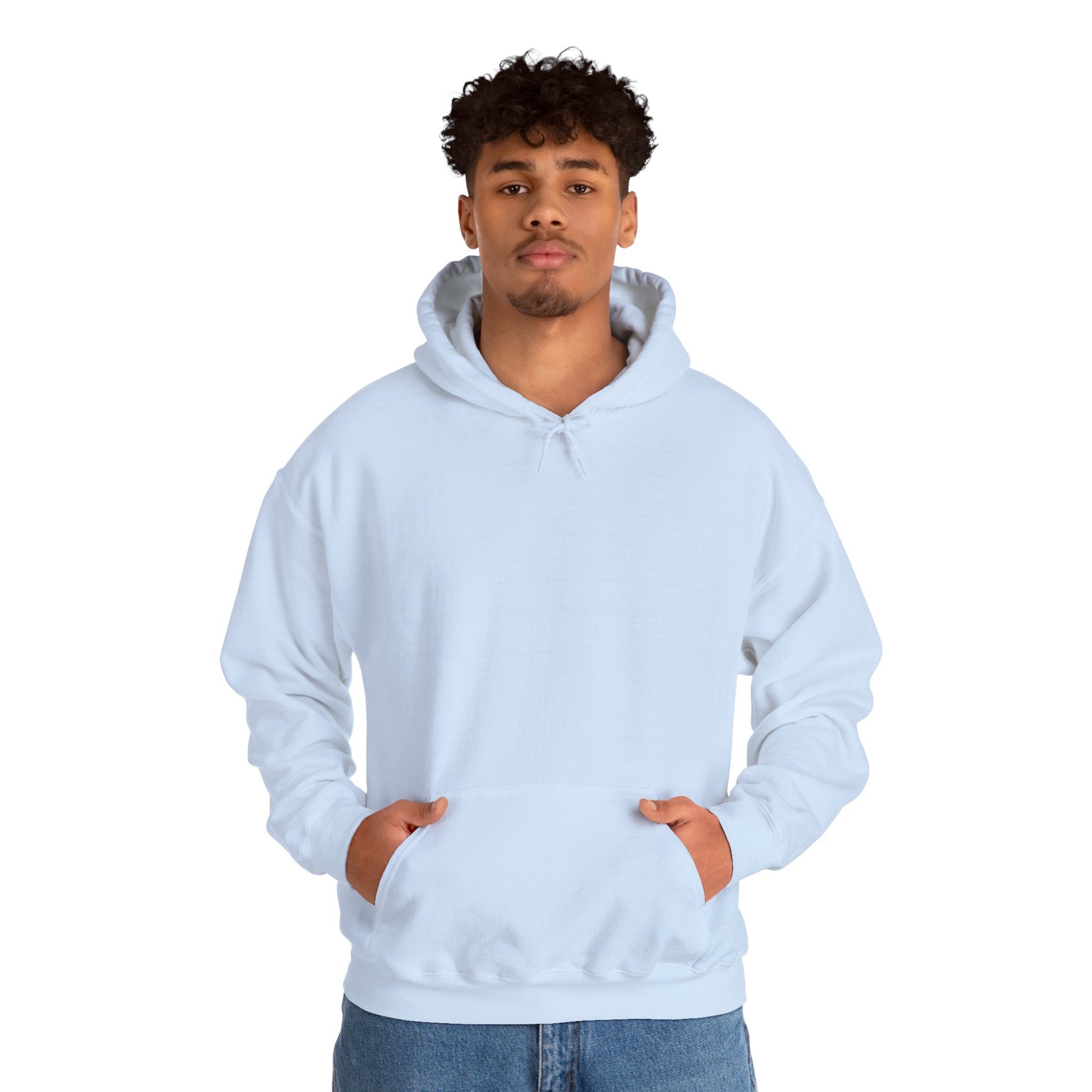 Ethereal Line Art Eagle Hoodie — Minimalist Winged Bird Back Graphic