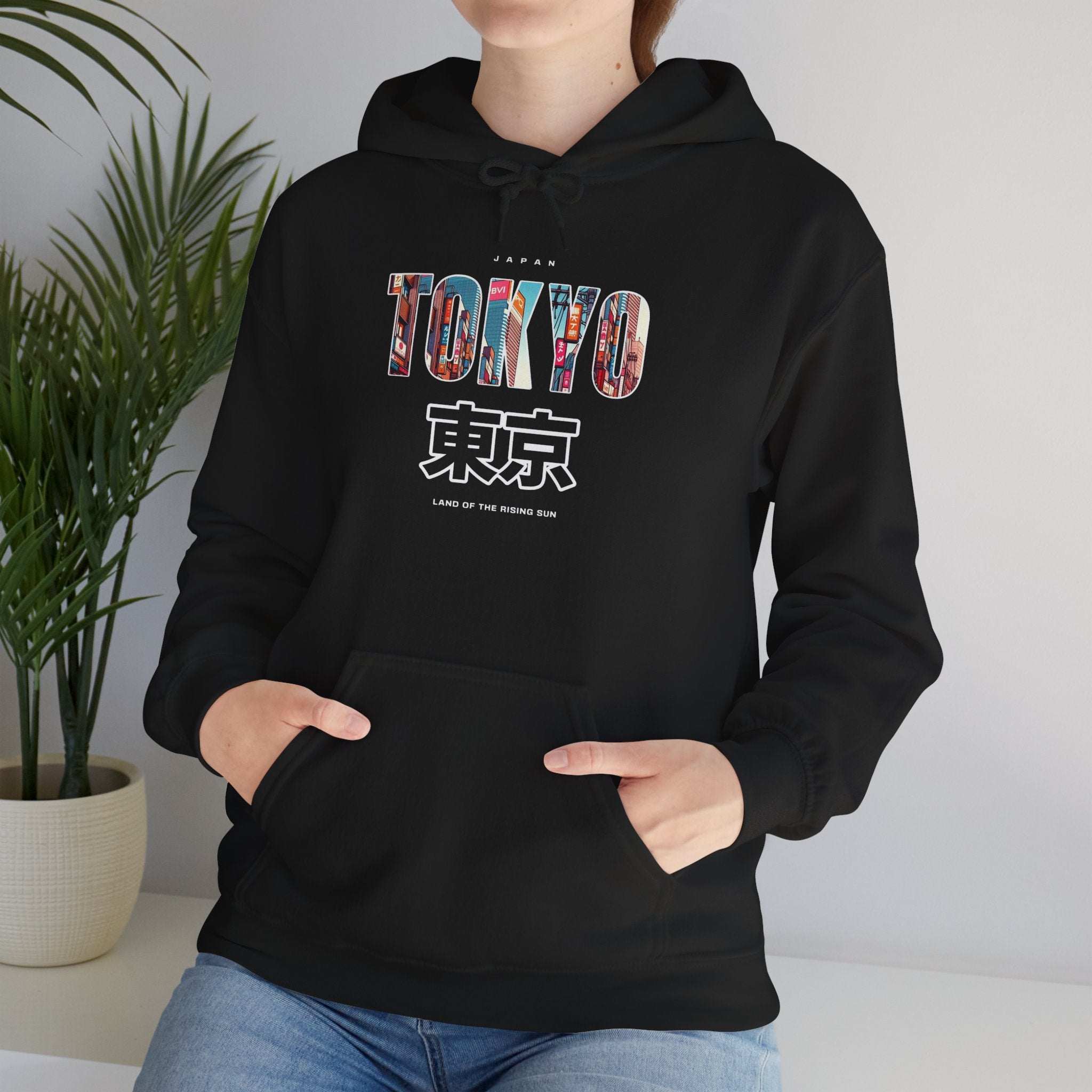 Tokyo Graphic Hoodie - Unisex Midweight Softstyle | Cozy Streetwear