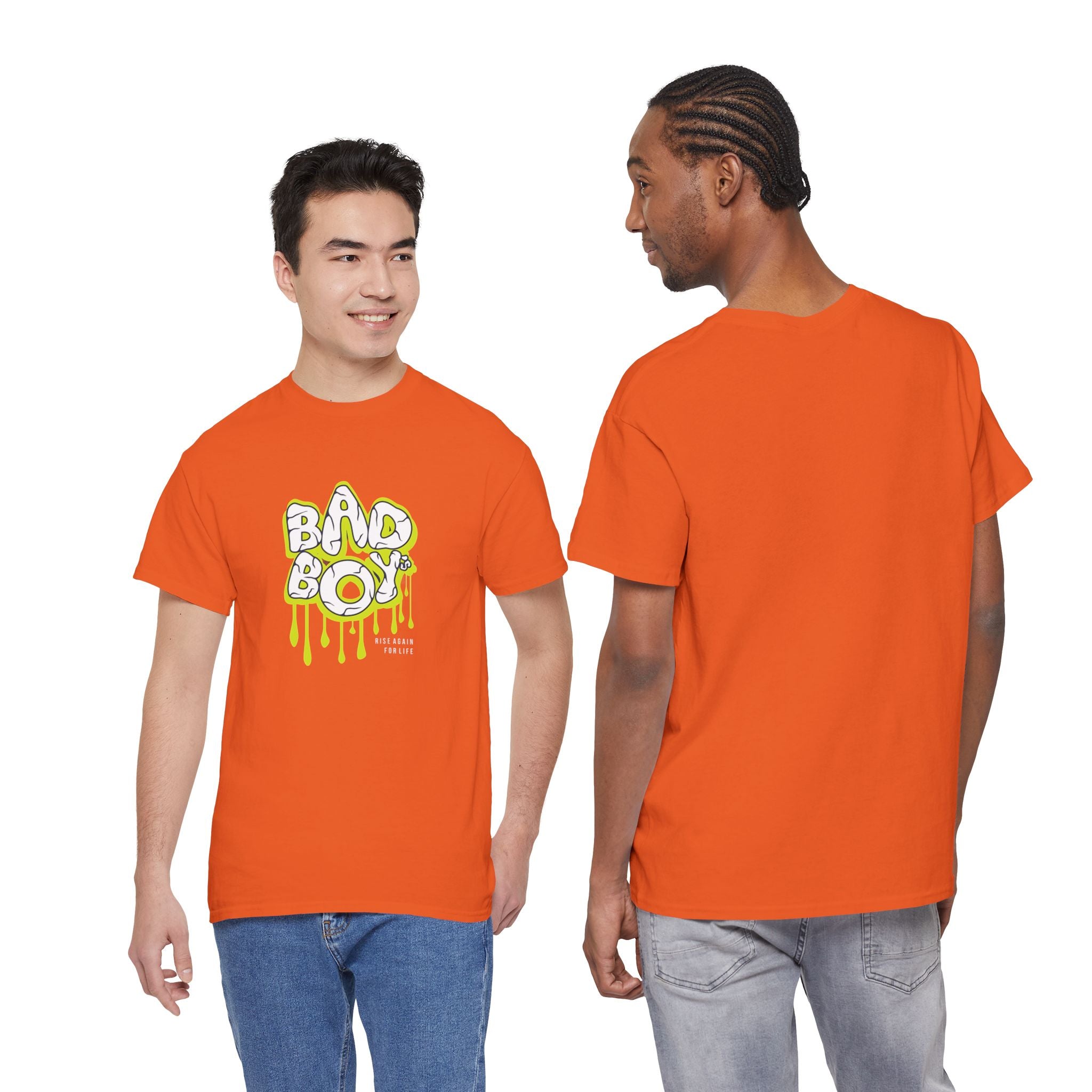 Bad Boy Heavy Cotton Tee - Unisex Graphic Tee, Streetwear Top, Casual Wear,