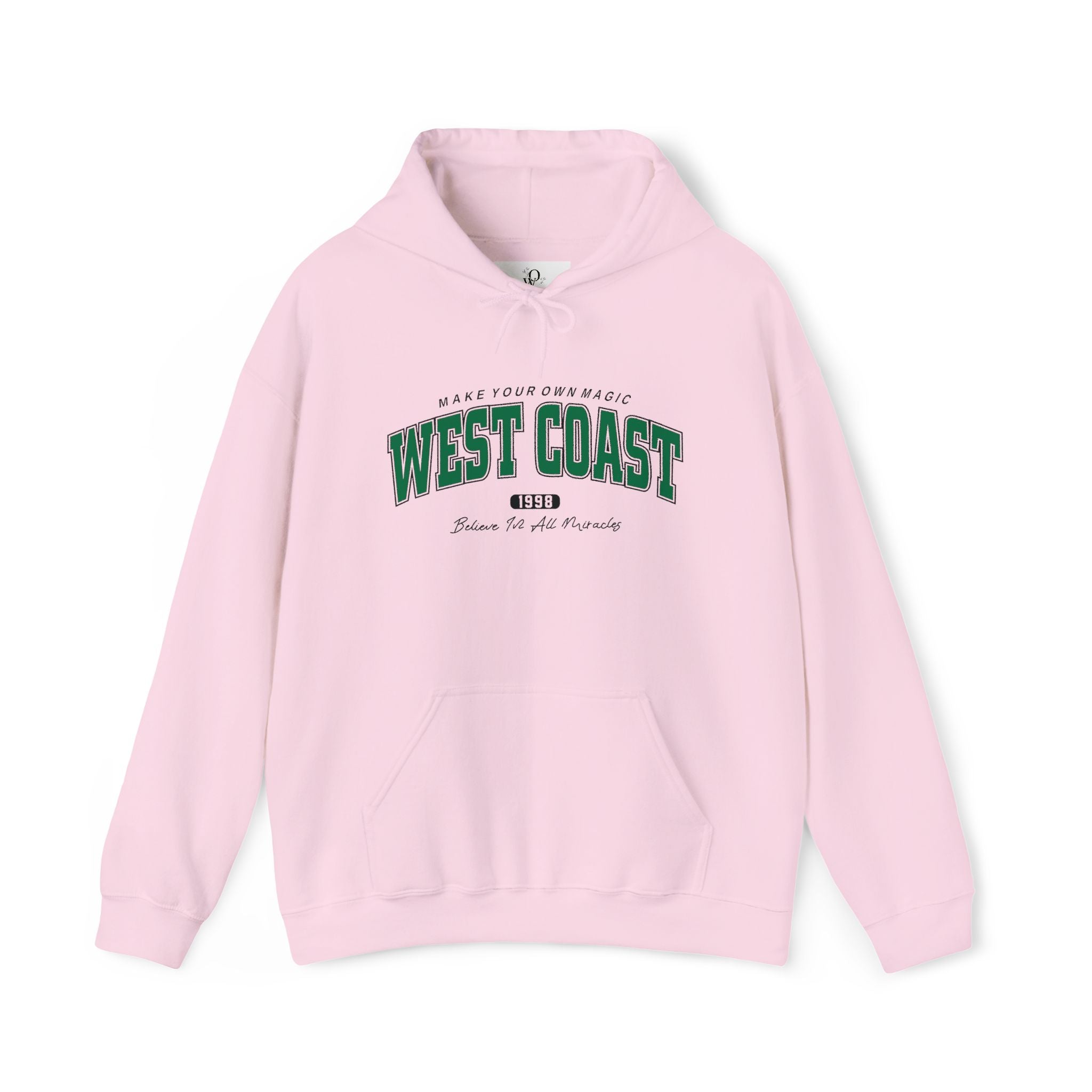 West Coast Hoodie – Vintage Collegiate Graphic Pullover