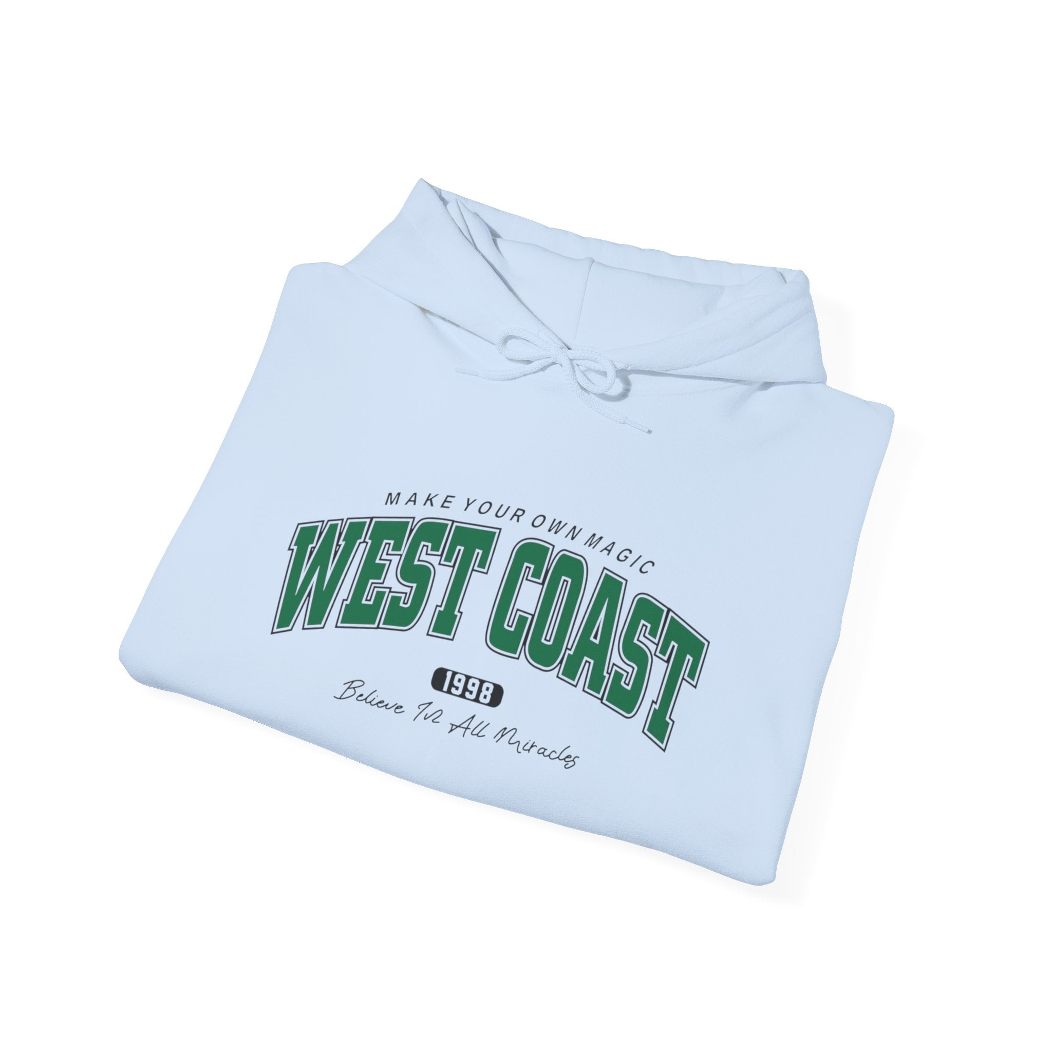 West Coast Hoodie – Vintage Collegiate Graphic Pullover