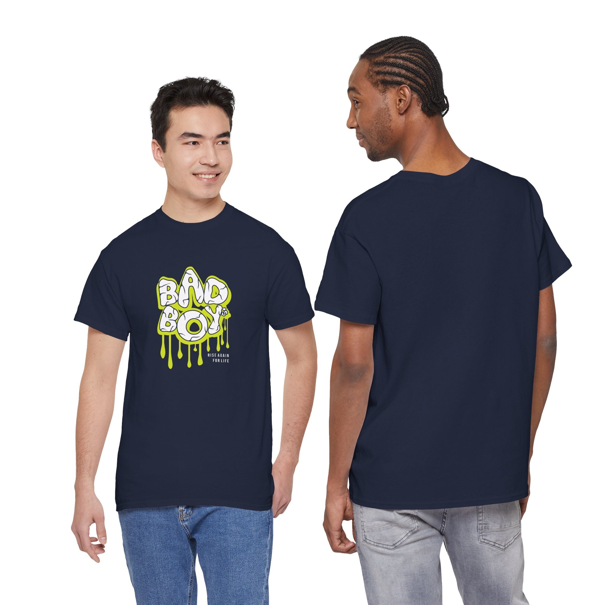 Bad Boy Heavy Cotton Tee - Unisex Graphic Tee, Streetwear Top, Casual Wear,