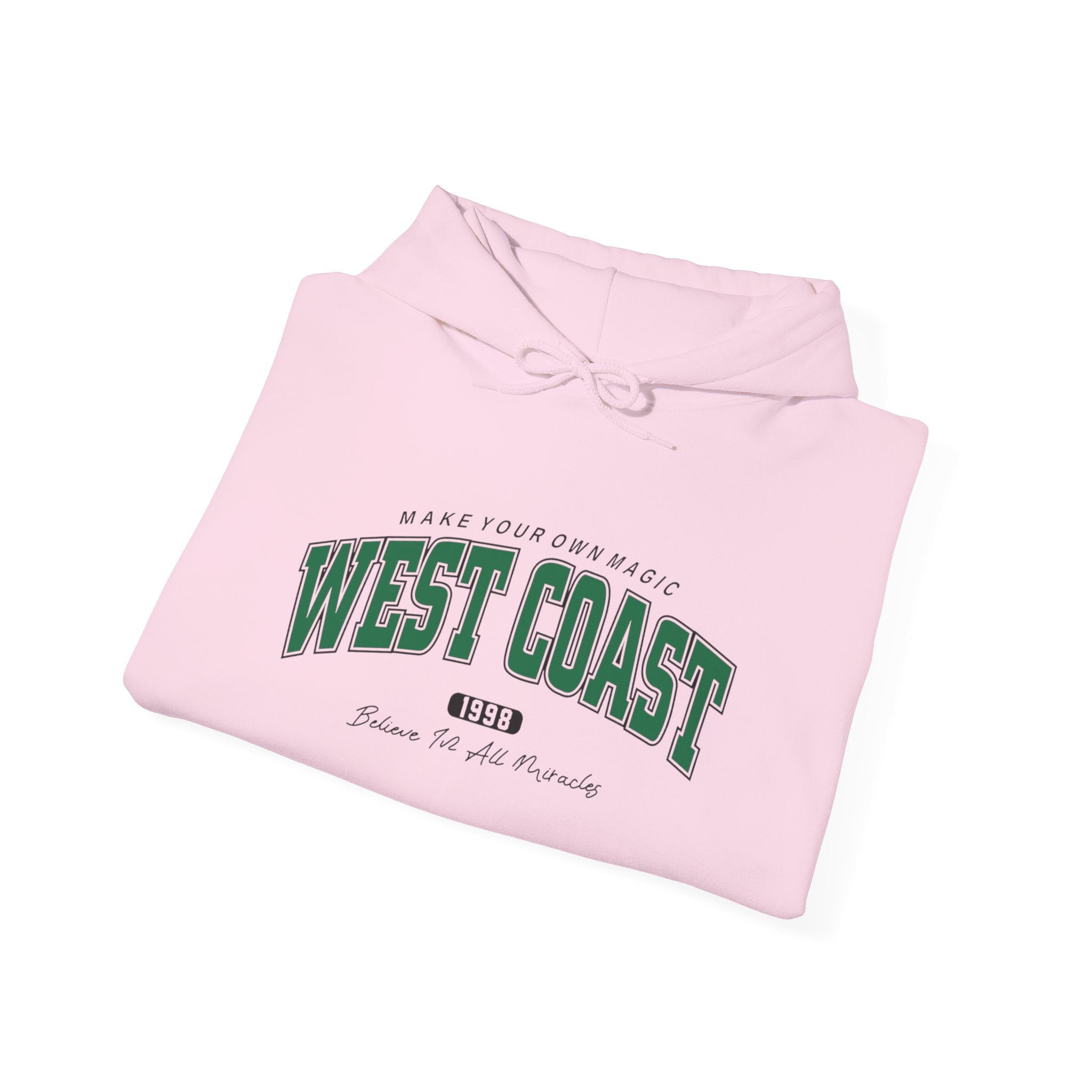 West Coast Hoodie – Vintage Collegiate Graphic Pullover