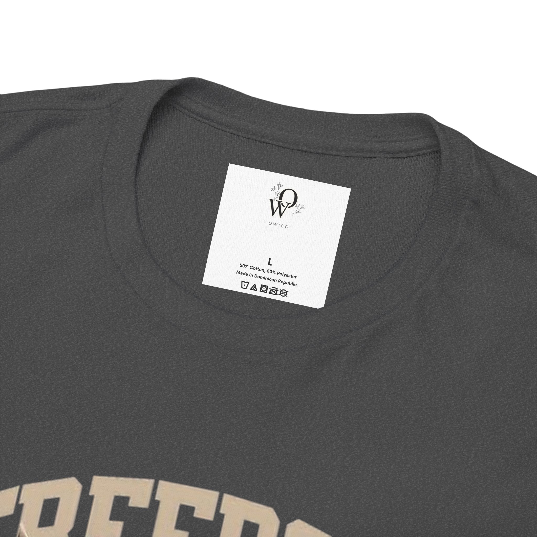 Freedom America Unisex Heavy Cotton Tee, Patriotic T-Shirt, Independence Day Gift, USA Shirt, Casual Wear, Men's and Women's Apparel