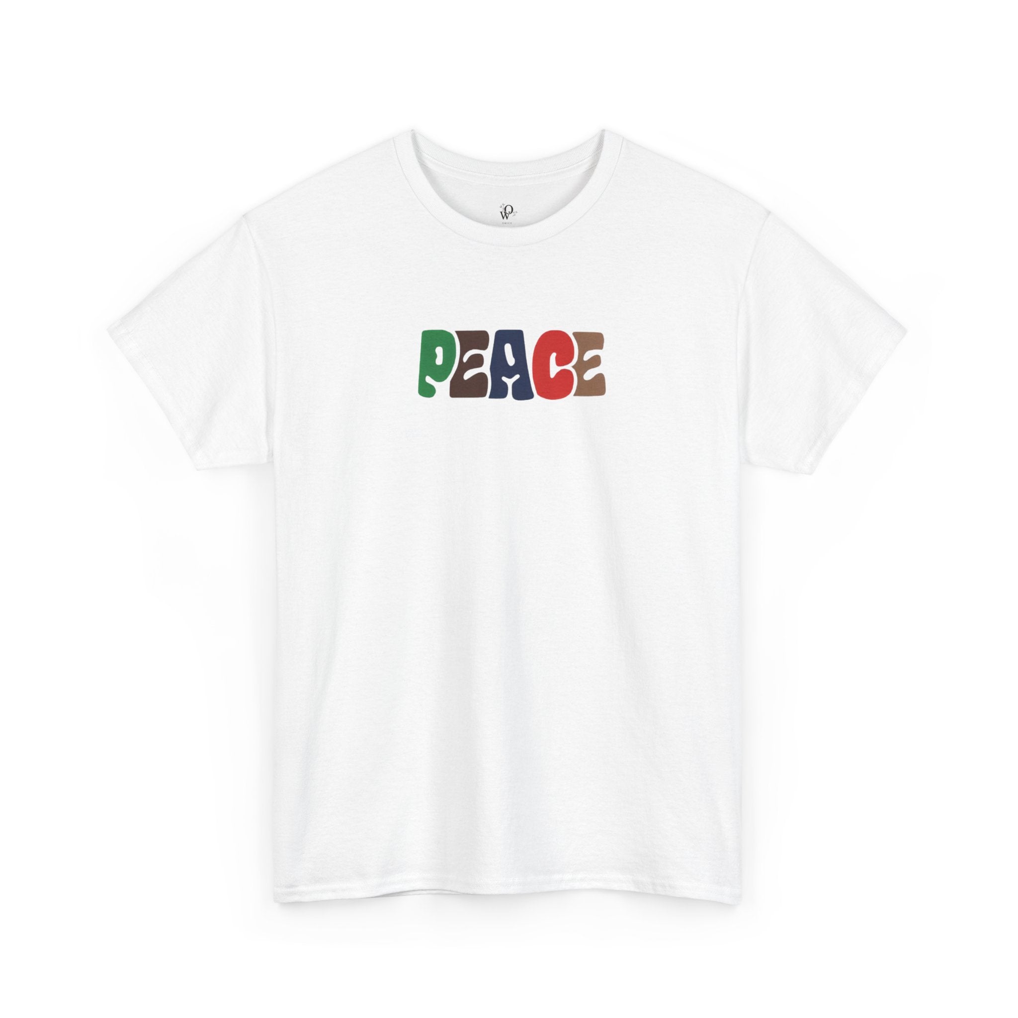 Peace Vibes Unisex Heavy Cotton Tee