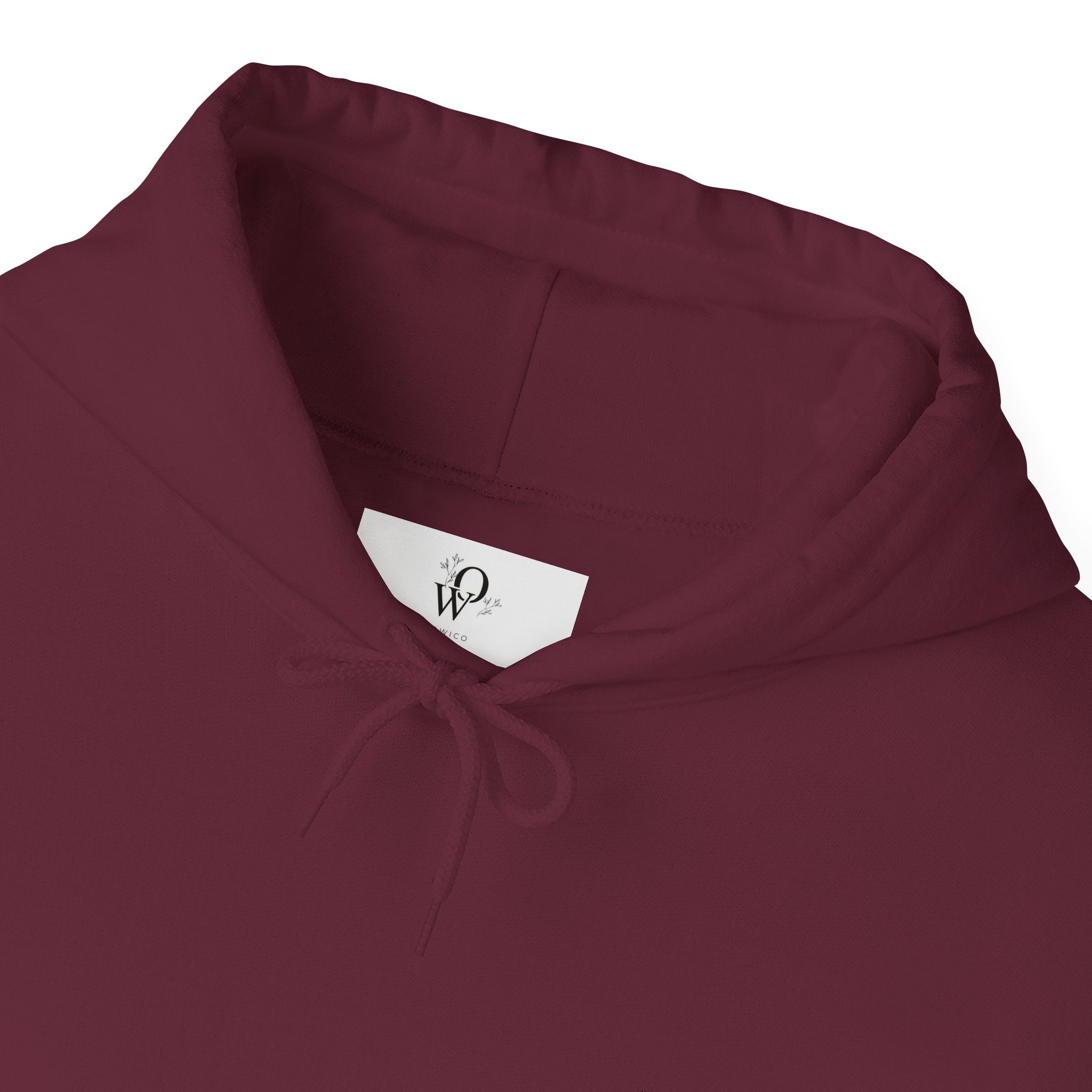 Ethereal Line Art Eagle Hoodie — Minimalist Winged Bird Back Graphic