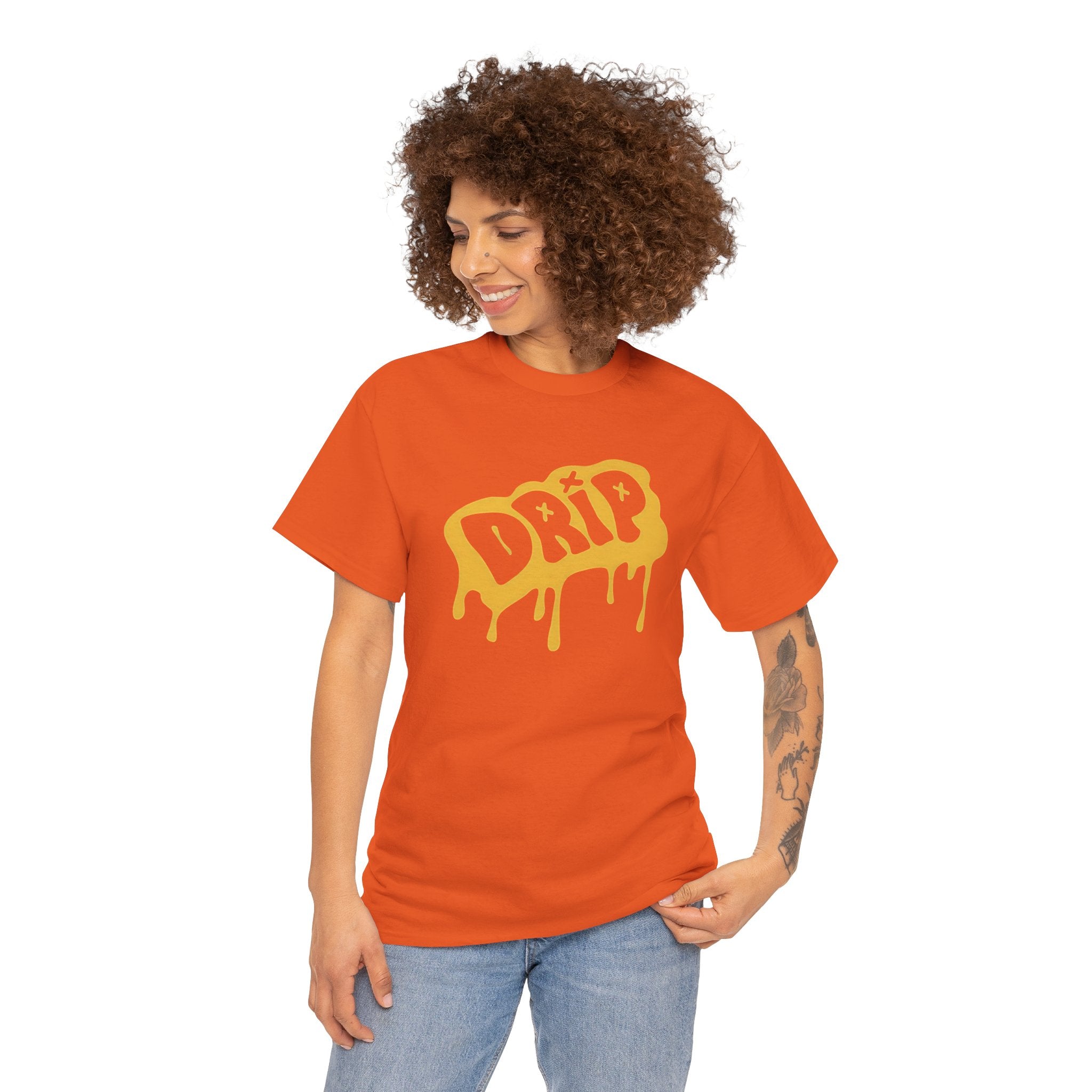 Drip Graphic Tee, Streetwear Fashion, Unisex Cotton T-Shirt, Casual Style, Hip Hop Apparel