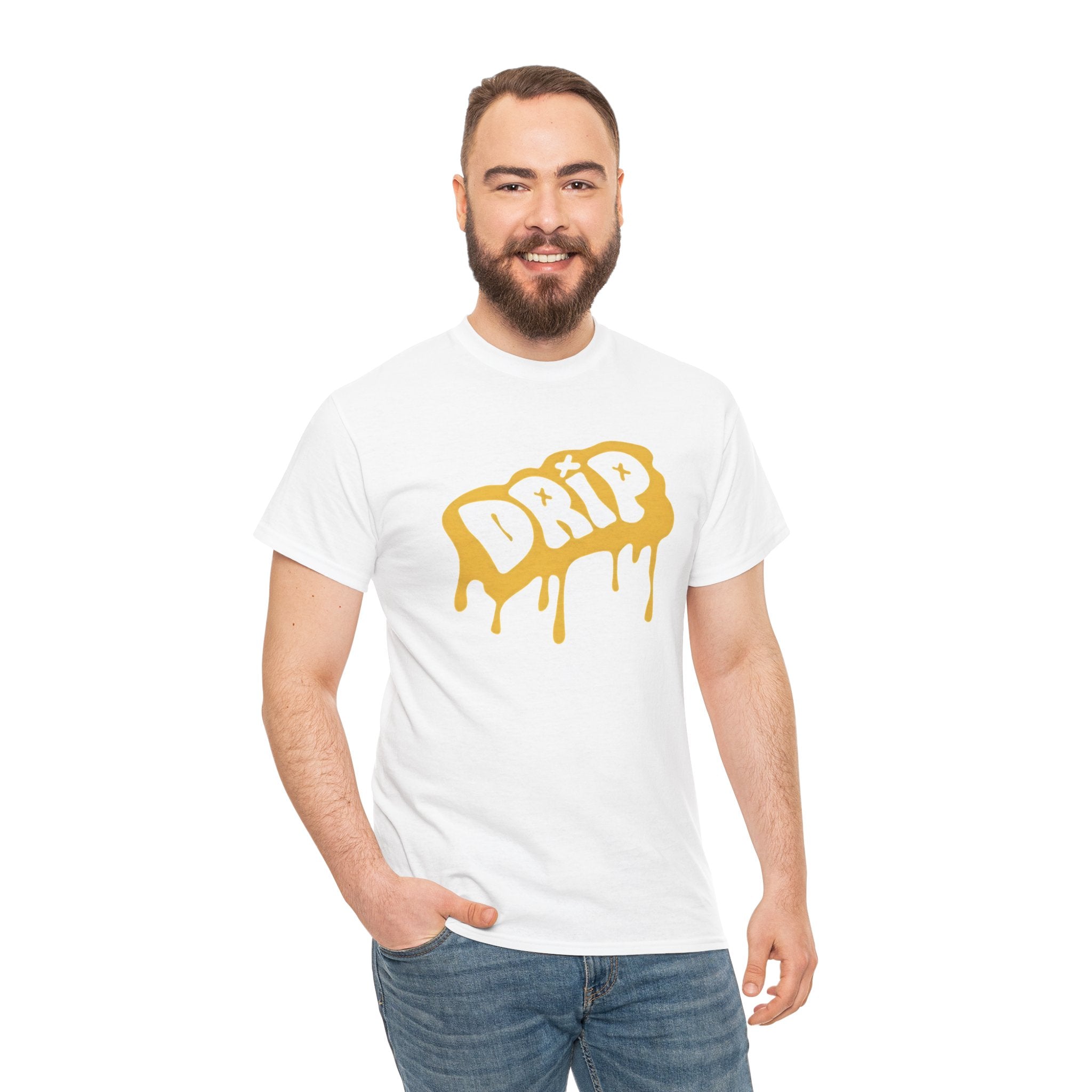 Drip Graphic Tee, Streetwear Fashion, Unisex Cotton T-Shirt, Casual Style, Hip Hop Apparel