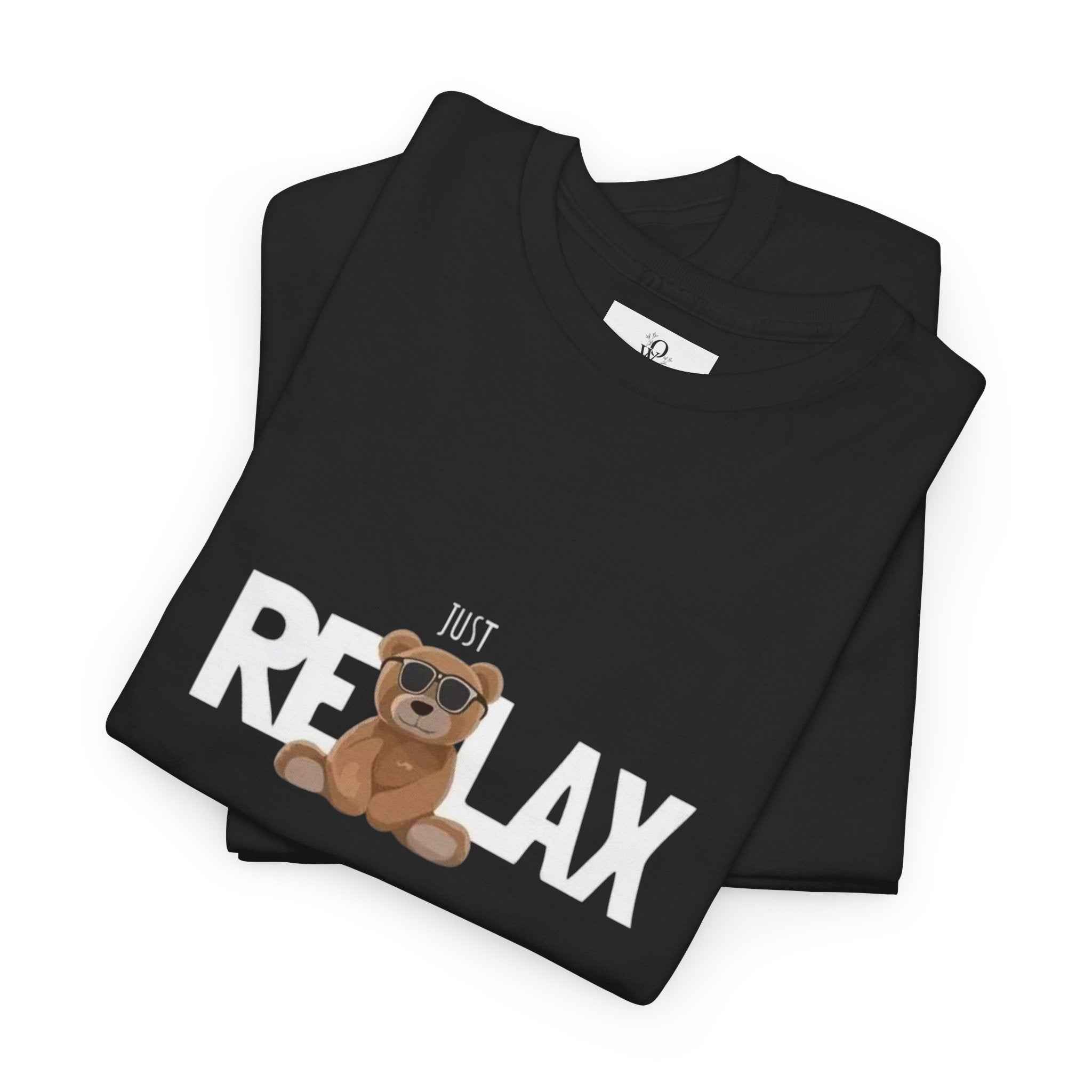 Relaxing Bear Unisex Tee | Soft Cotton T-Shirt for Cozy Days, Casual Wear, Relaxation Apparel, Funny Graphic Tee