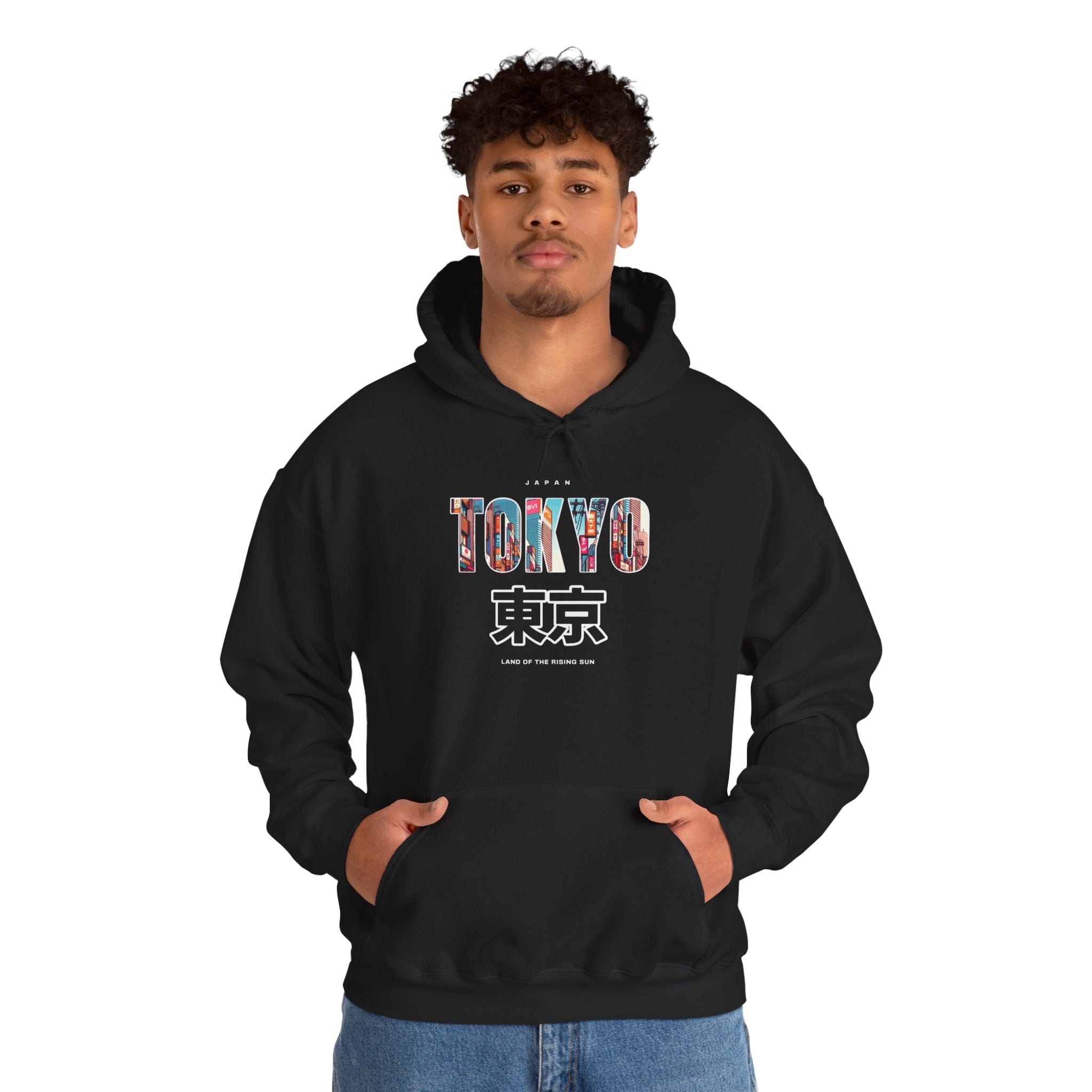 Tokyo Graphic Hoodie - Unisex Midweight Softstyle | Cozy Streetwear