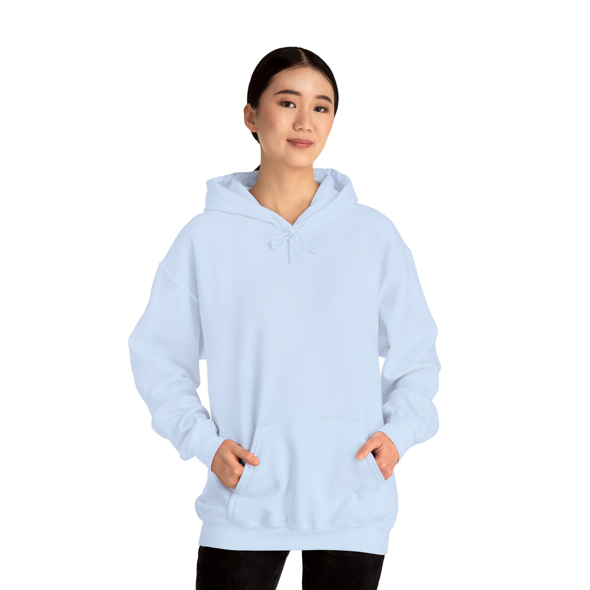 Ethereal Line Art Eagle Hoodie — Minimalist Winged Bird Back Graphic