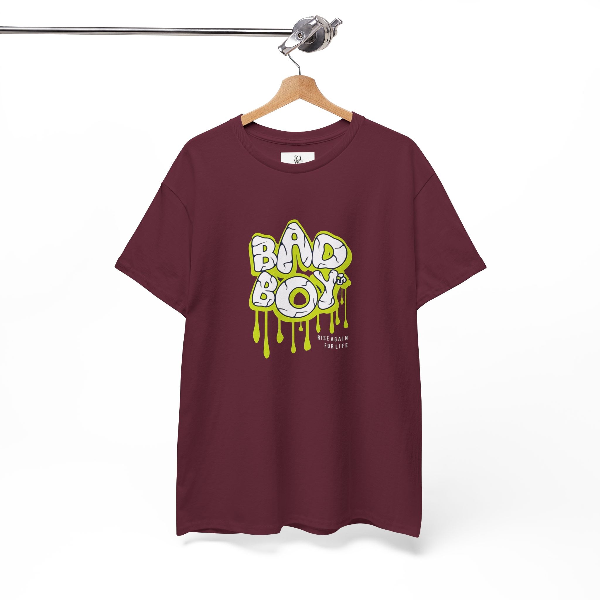 Bad Boy Heavy Cotton Tee - Unisex Graphic Tee, Streetwear Top, Casual Wear,