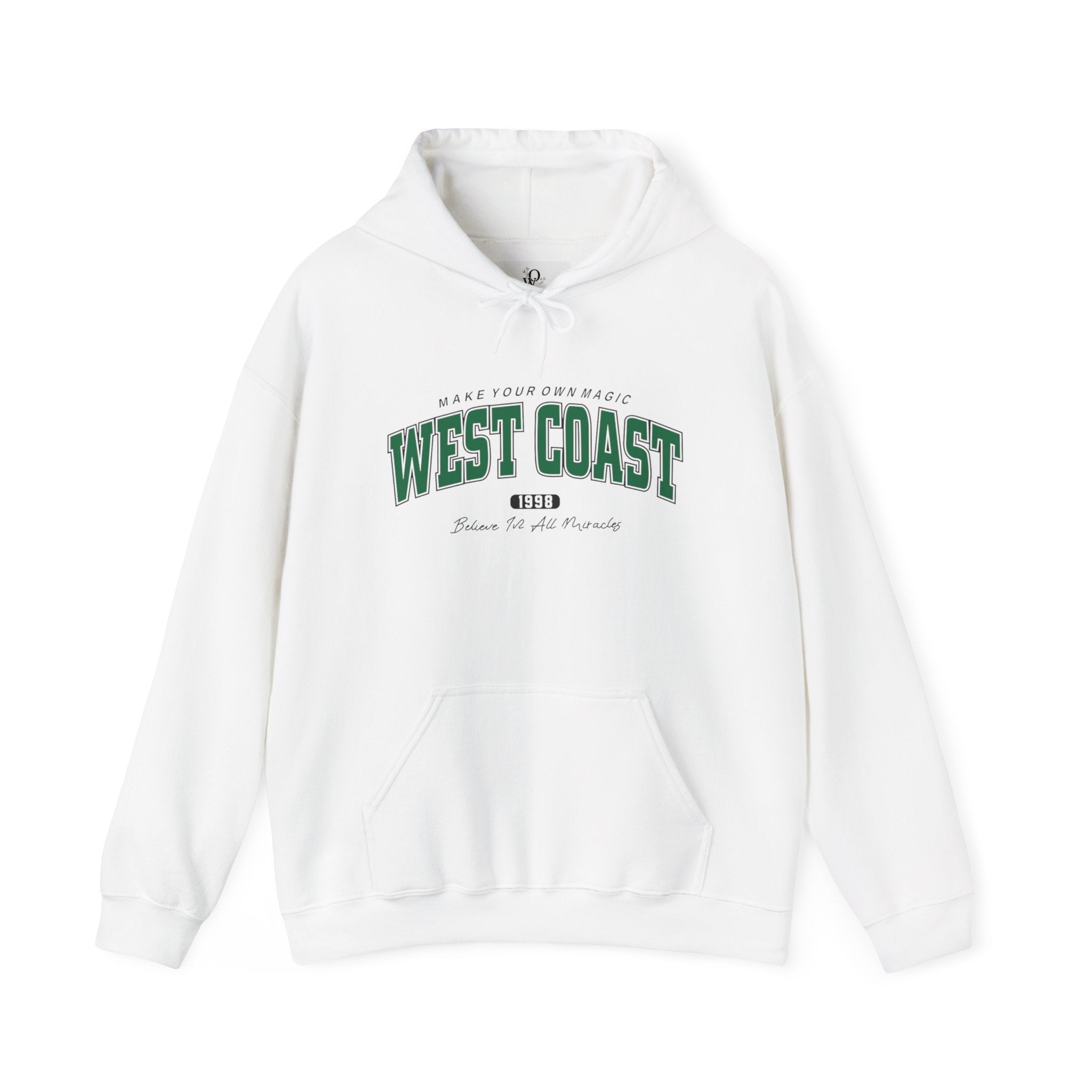 West Coast Hoodie – Vintage Collegiate Graphic Pullover