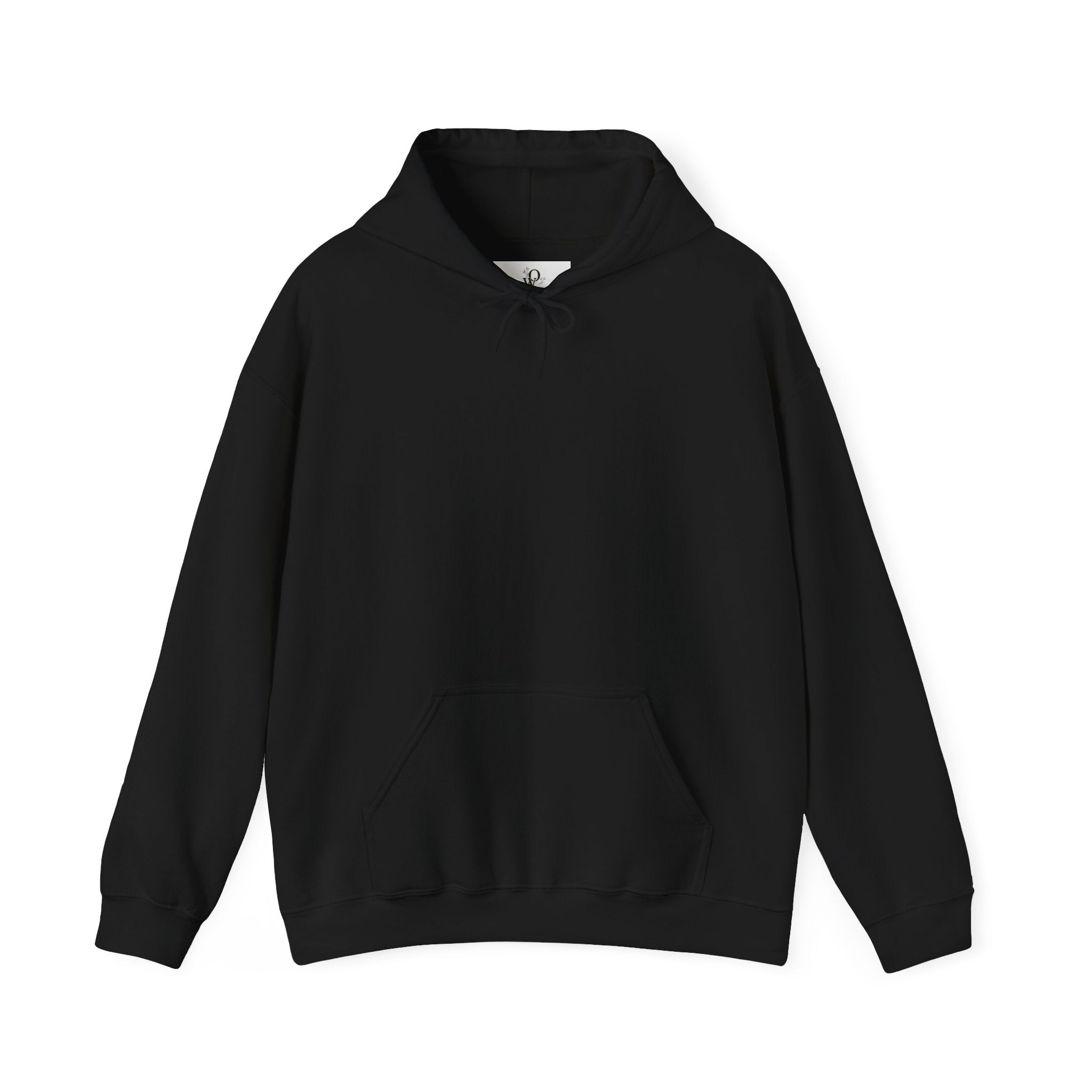 Ethereal Line Art Eagle Hoodie — Minimalist Winged Bird Back Graphic