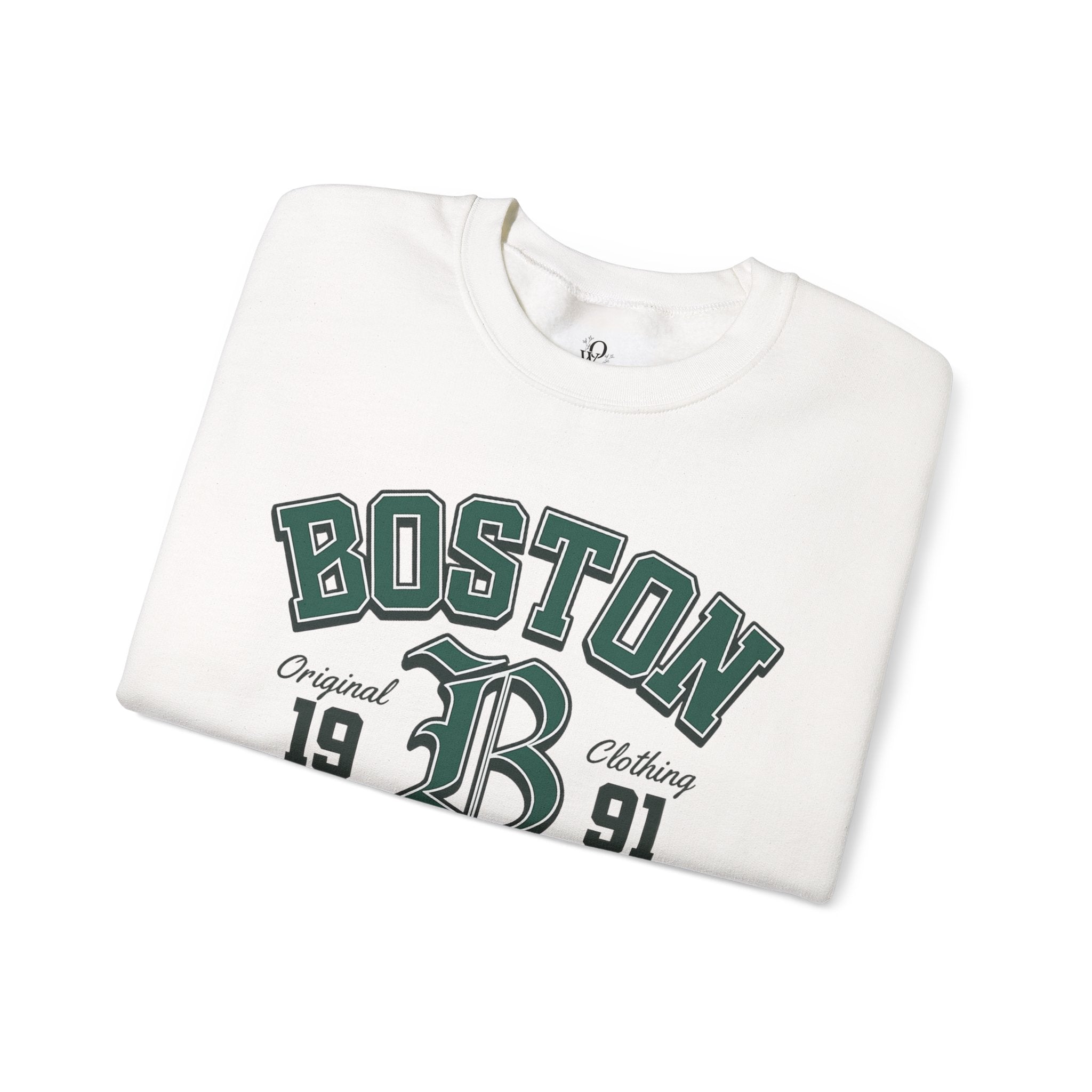 Boston Champion Crewneck Sweatshirt — Vintage Collegiate 1991