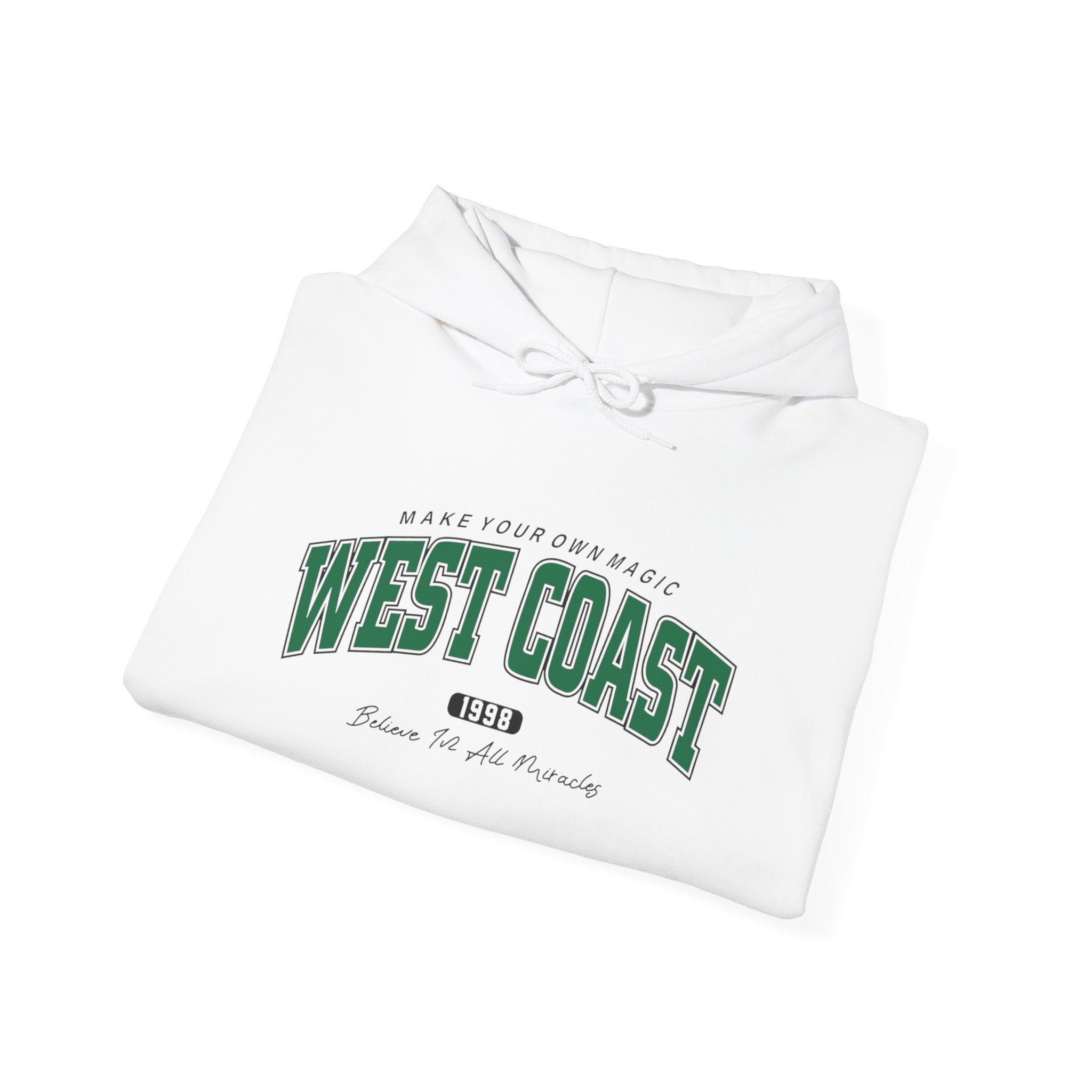 West Coast Hoodie – Vintage Collegiate Graphic Pullover
