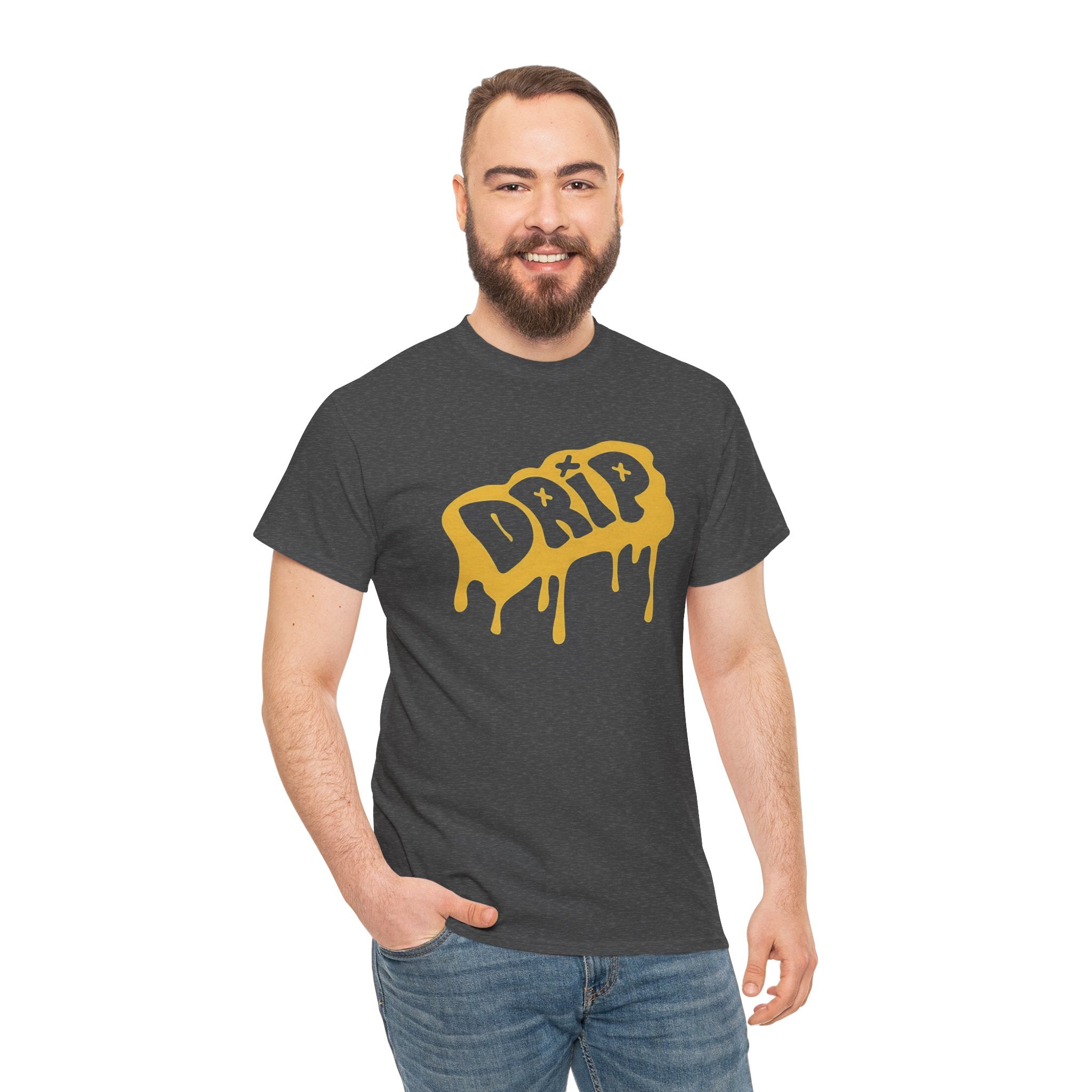 Drip Graphic Tee, Streetwear Fashion, Unisex Cotton T-Shirt, Casual Style, Hip Hop Apparel