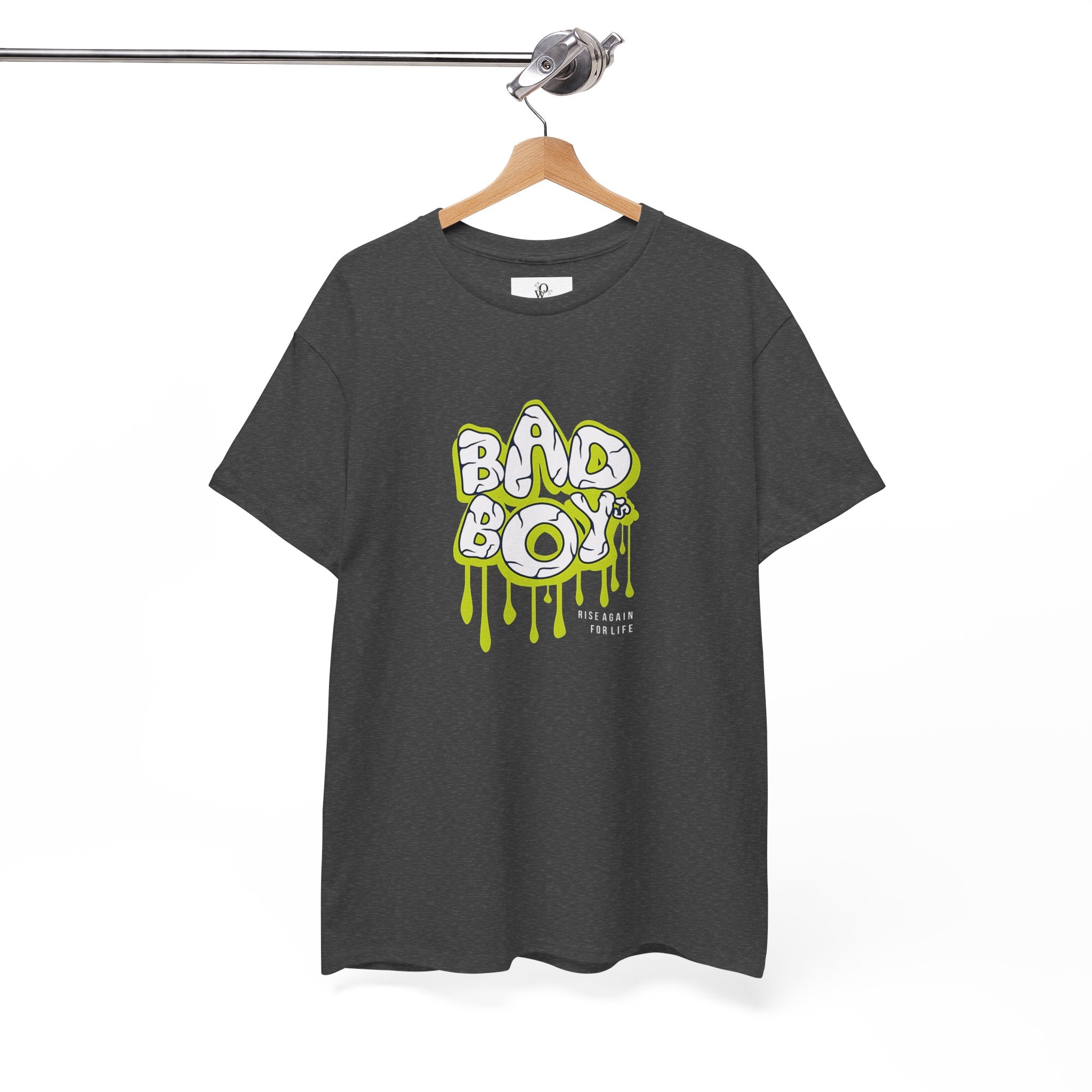 Bad Boy Heavy Cotton Tee - Unisex Graphic Tee, Streetwear Top, Casual Wear,