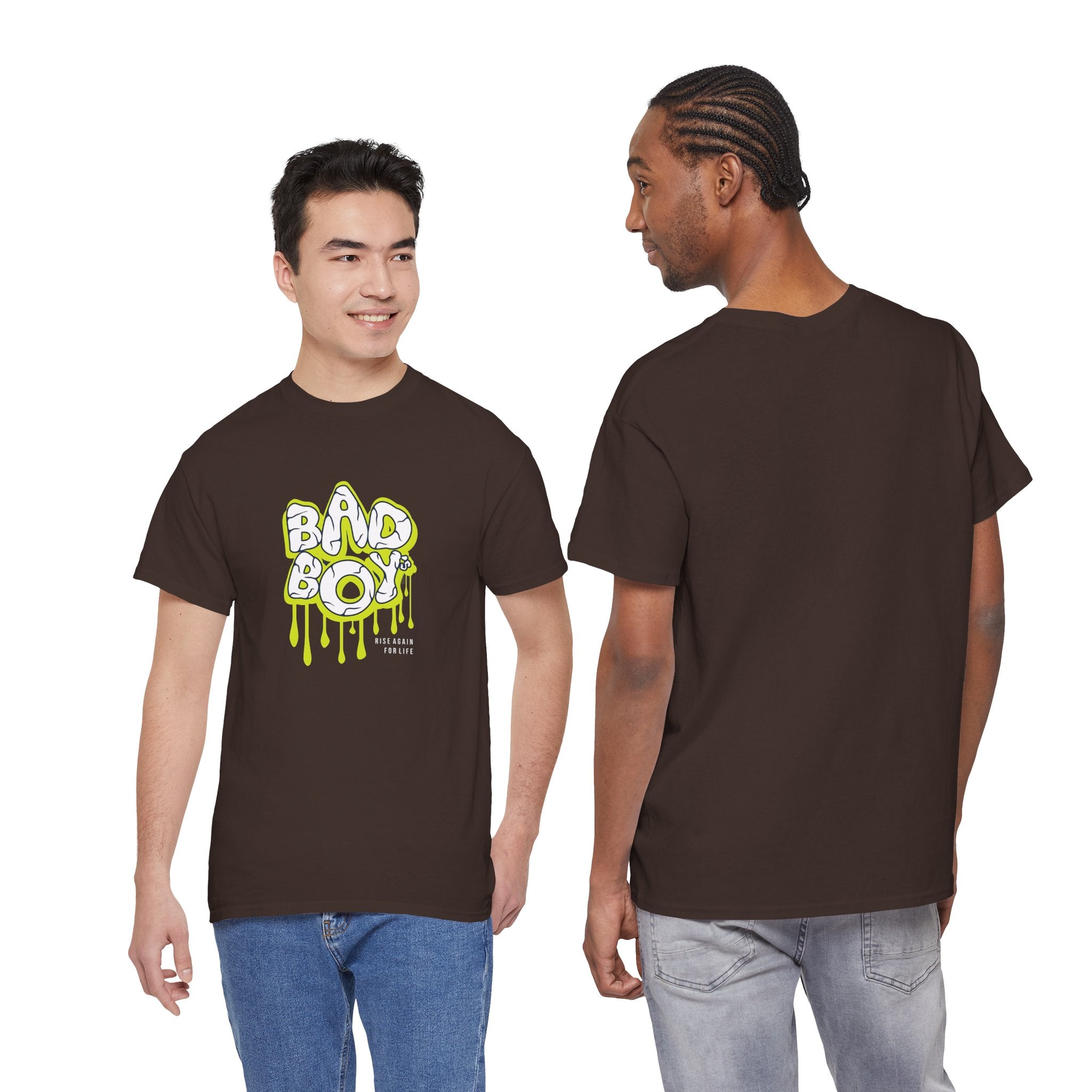 Bad Boy Heavy Cotton Tee - Unisex Graphic Tee, Streetwear Top, Casual Wear,