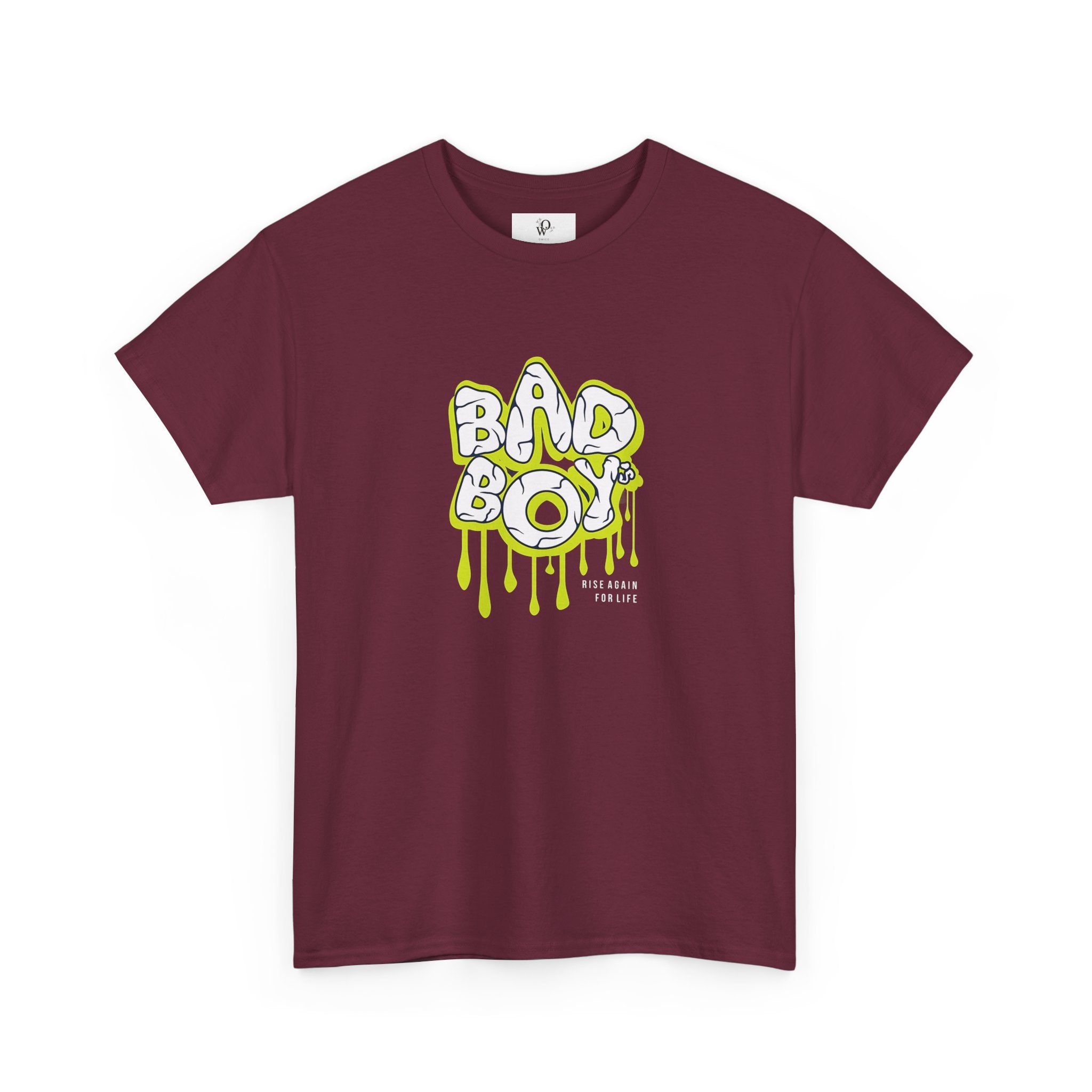 Bad Boy Heavy Cotton Tee - Unisex Graphic Tee, Streetwear Top, Casual Wear,