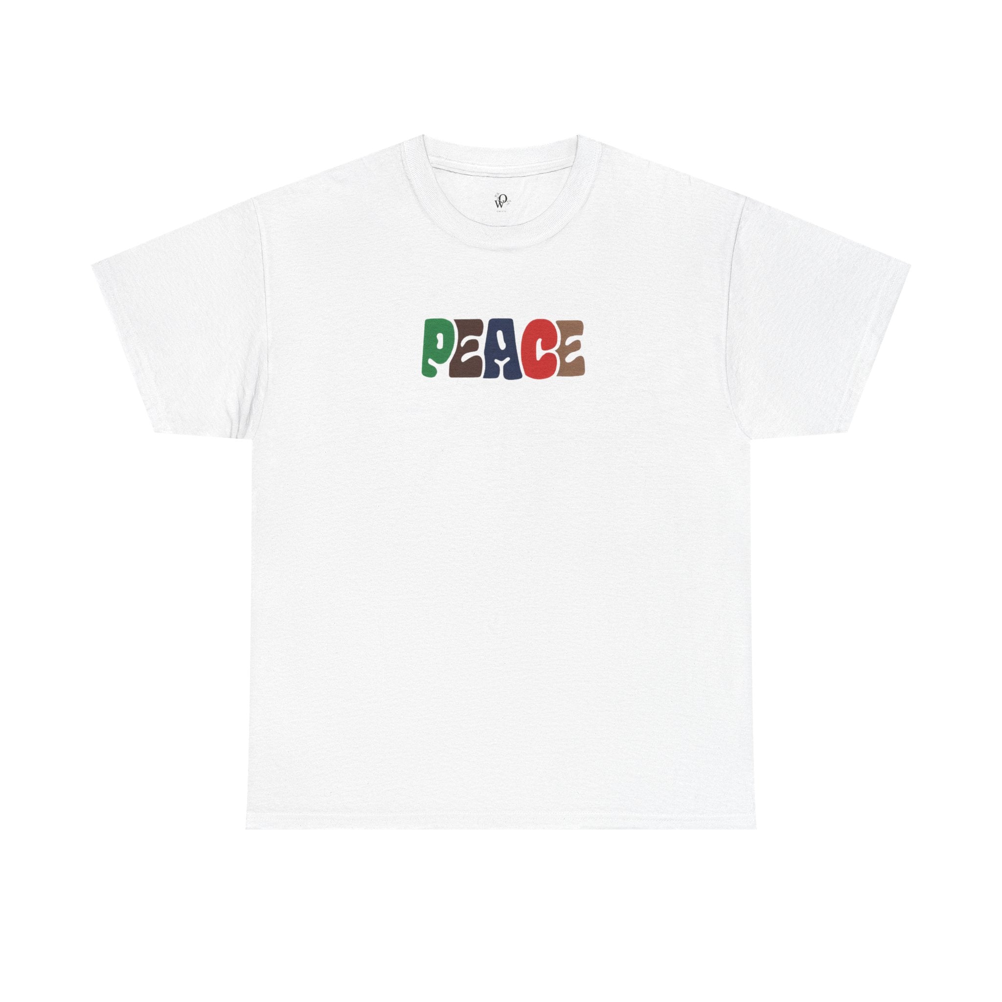Peace Vibes Unisex Heavy Cotton Tee