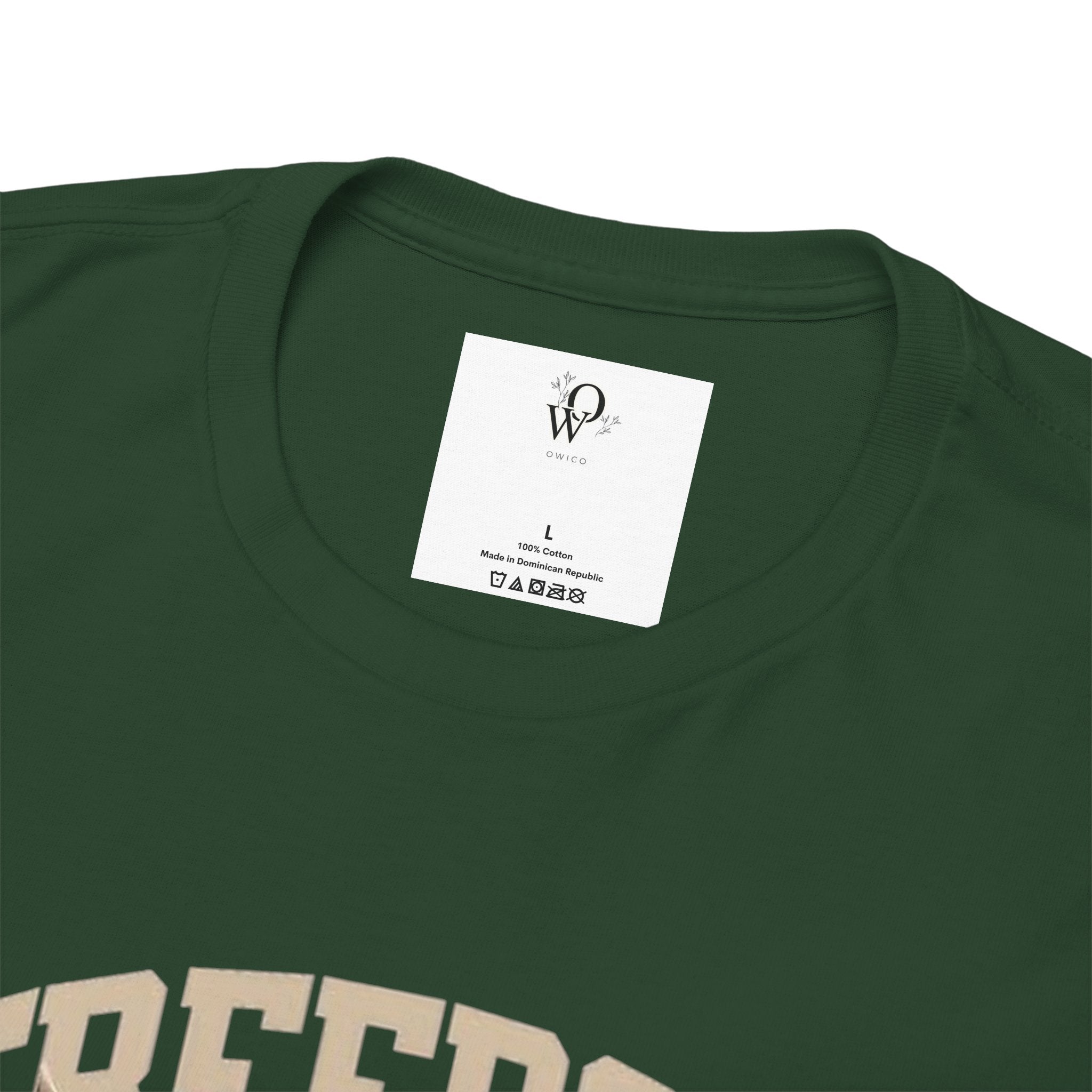 Freedom America Unisex Heavy Cotton Tee, Patriotic T-Shirt, Independence Day Gift, USA Shirt, Casual Wear, Men's and Women's Apparel