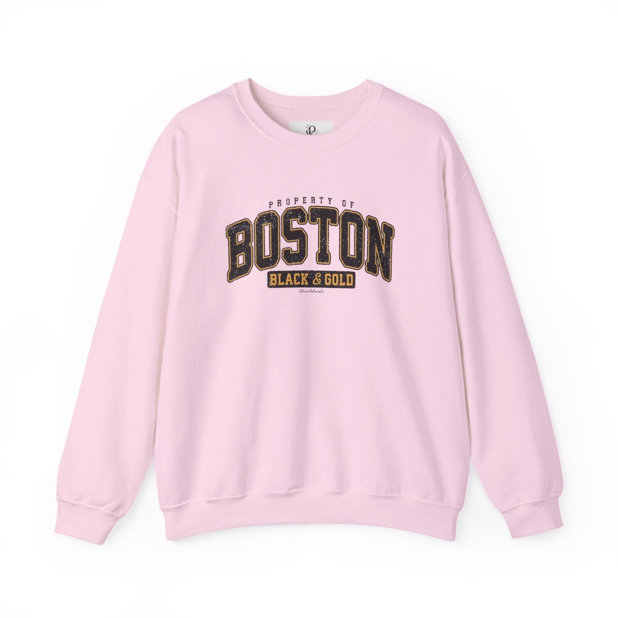Boston Black & Gold Crewneck Sweatshirt