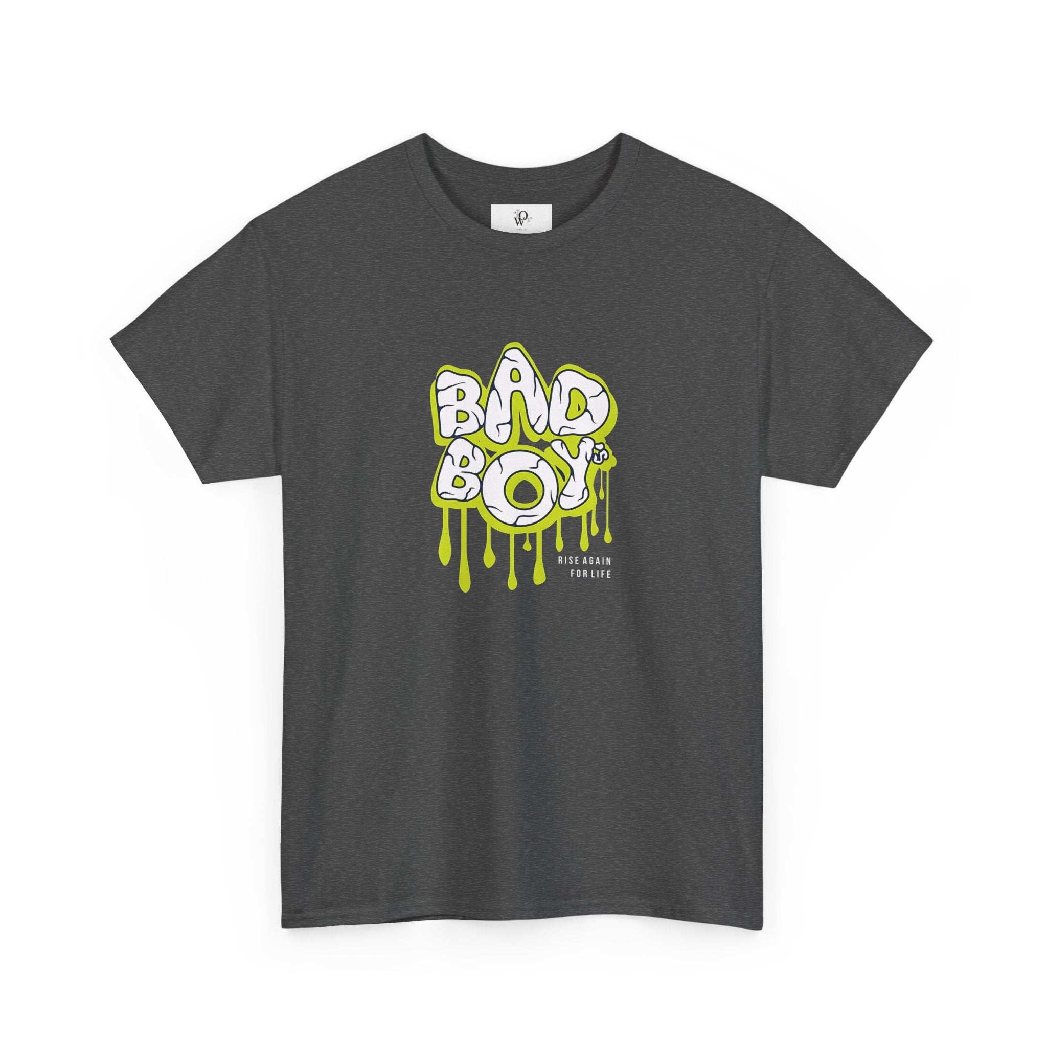 Bad Boy Heavy Cotton Tee - Unisex Graphic Tee, Streetwear Top, Casual Wear,